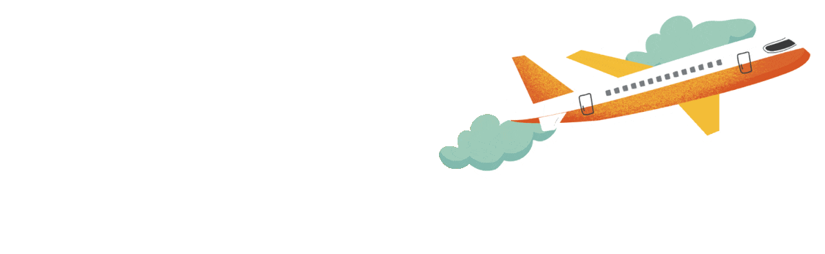 air travelling sticker